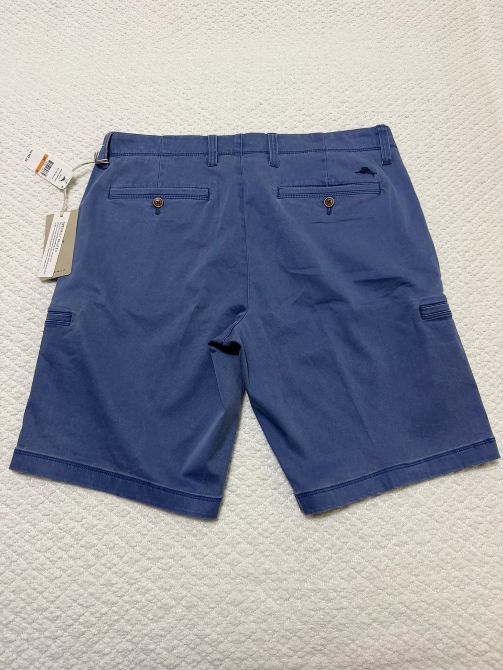 Tommy Bahama Boracay Cargo Shorts Port Side Blue Men’s Size 33 NWT - Picture 12 of 12